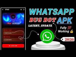 WhatsApp Bugbot Apk Latest Update 2026 |WhatsApp Bug Bot Apk Fully Working #Bot💪