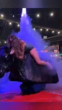 From Spain With Love: Benidorm Girls Ride the Mechanical Bull