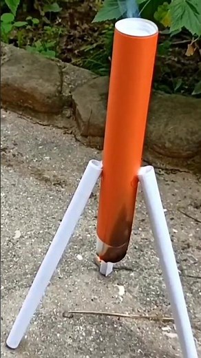 Smoke bomb made of paper #experiments