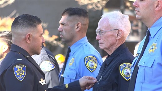 Northern California man graduates police academy at 77