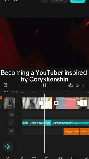 Becoming a YouTuber inspired by Coryxkenshin