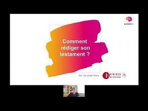 Comment rédiger son testament ?