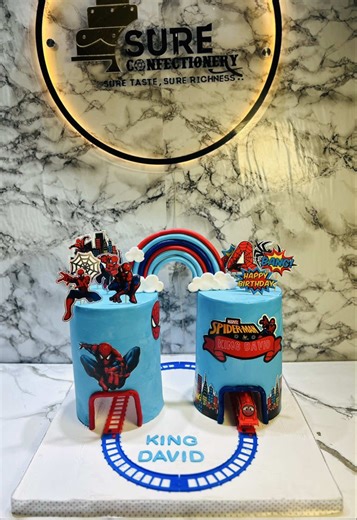 Superhero Birthday Celebration for King David