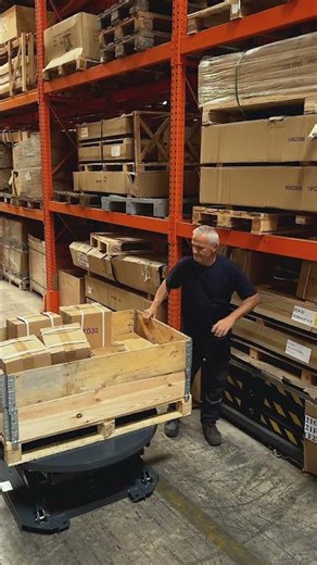 Döner Tablalı Platform Netlift