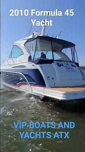 2010 Formula 45 Yacht on Lake Travis.