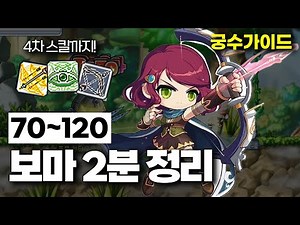 Meran Bowmaster Hunting Ground Skill Tree Complete Guide from Level 70 to Level 120 in Just 2 Min...