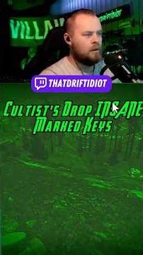 Cultist’s Drop INSANE Marked Keys #escapefromtarkov #tarkov