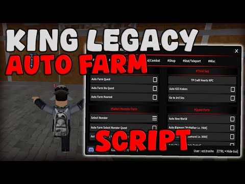 [NEW] Roblox King Legacy Script Auto Farm, Devil Fruits Sniper & Max Stats Pastebin 2025