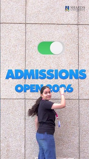 Your Story Begins Here. | Sharda University Agra | Admissions Open 2026 | Apply Now