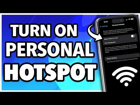 How To Setup Personal Hotspot on iPhone