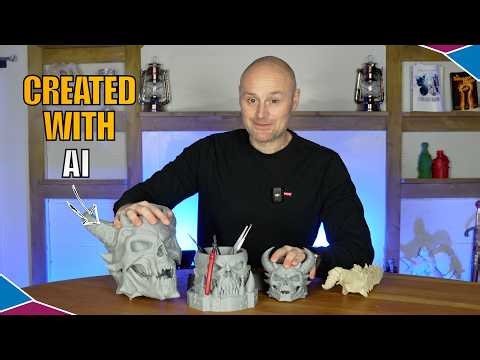 AI Sculpting for 3D Printing — Is the takeover here?