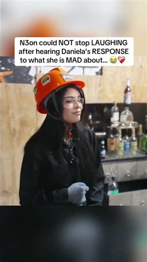 N3on could NOT stop LAUGHING after hearing Daniela’s RESPONSE to what she is MAD about… 😭❤️‍🩹