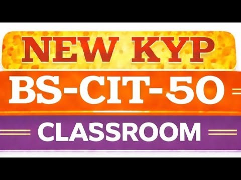 NEW KYP COURSE BS-CIT- 50 SESSION CLASSROOM CLICKER FULL VIDEO