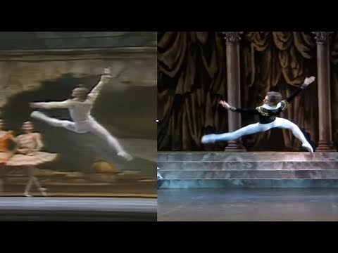Ballet Dancers Baryshnikov and Polunin Back And Forth in Don Q