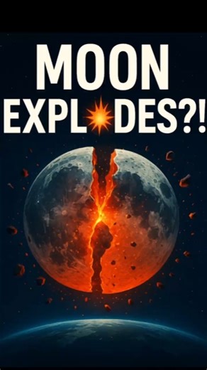 🌕 What If the Moon Exploded? | Mind-Blowing Space Science Explained.. 🌌
