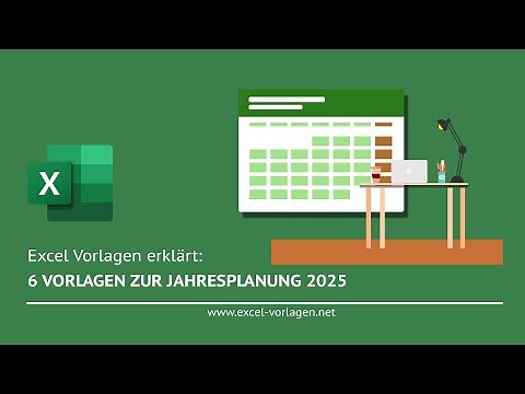📅 6 Excel templates for perfect 2025 annual planning – Everything under control!