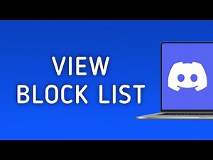 How to View Block List on Discord On PC (New Update)