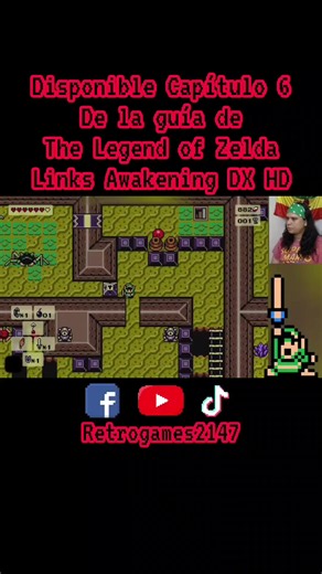 The Legend of Zelda Link's Awakening DX HD | GUÍA 100% Capítulo 6 disponible en Youtube! #nintendo #juegosretro #retrogaming #retrogames #zelda