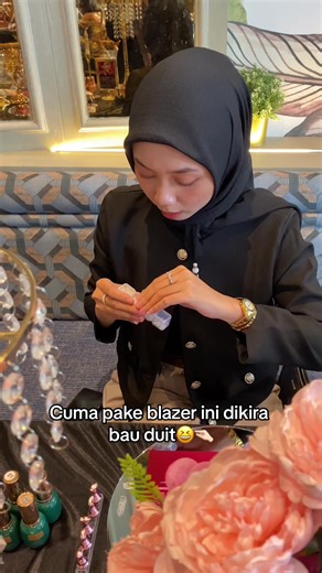 Aura mahalnya langsung keluar kalo dress well gini 🥰✨ #blazer #blazeroutfit #oldmoney