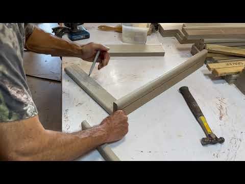 How I assemble my homemade screened bottom boards using composite decking.
