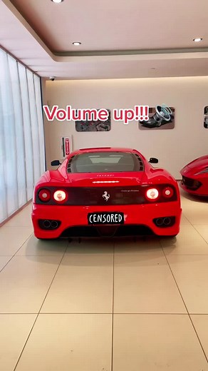 Headphone users: beware! #Ferrari #360 #ChallengeStradale #Ferrari360 #360ChallengeStradale #Racecar #Dreamcar #LoudExhaust #Carguy #Cargirl #fyp #cars