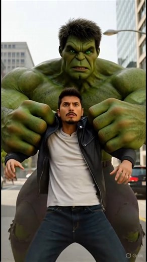 गरीब हल्कू बन गया Hulk 😱 | Hulk AI Story #shorts #ai