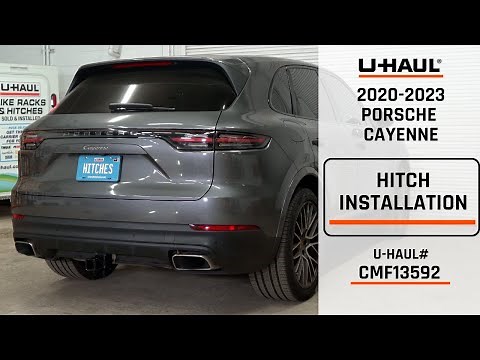2020-2023 Porsche Cayenne | U-Haul Trailer Hitch Installation | CMF13592