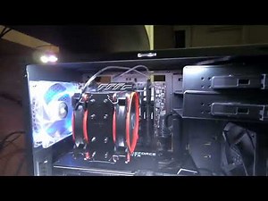 Install Ryzen 7 5700x With Arctic Freezer 34 eSports Duo. Test temperature cpu