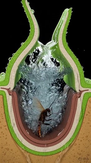 This Plant Hunts Underwater 😳 (0.001 Sec Trap)