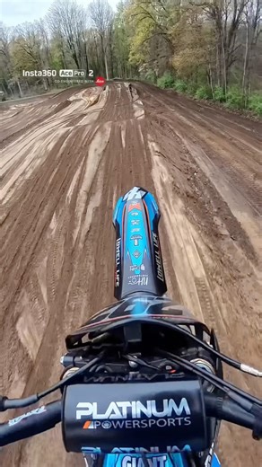 How many laps would it take you to send these jumps? 👀 #mx #dirtbike #fun #send #jump #insta360