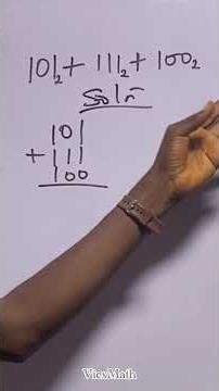 Binary made easy ✔️ Let’s understand how numbers work behind the scenes #shorts