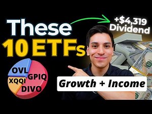 10 Best ETFs to Live Off Dividends with Growth + Income for Long-Term Investing (2026)