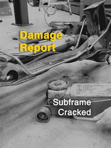One spot you never want to jack your Mercedes Sprinter up from is the front of the subframe. This specific piece of metal, although it looks strong, is actually quite thin and weak when lifted from beneath. In this video, you can see what we suspect has been a jack lifting in this spot, and with a 3-4 ton sprinter being lifted from this one spot, it's actually cut through the subframe and damaged it beyond repair. Have a look at the owner’s manual for designated safe jacking points to avoid cost