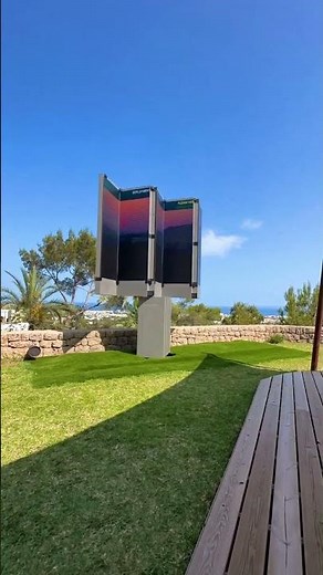 Outdoor unfolding 144” TV