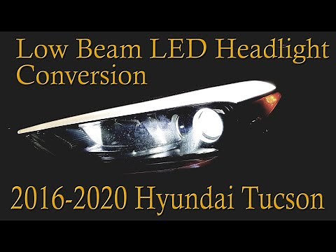 2016-2020 Hyundai Tucson LED Headlight Upgrade!