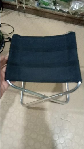 Mini Folding Stool for Outdoor Life ⛺ | Lightweight, Strong & Portable!"