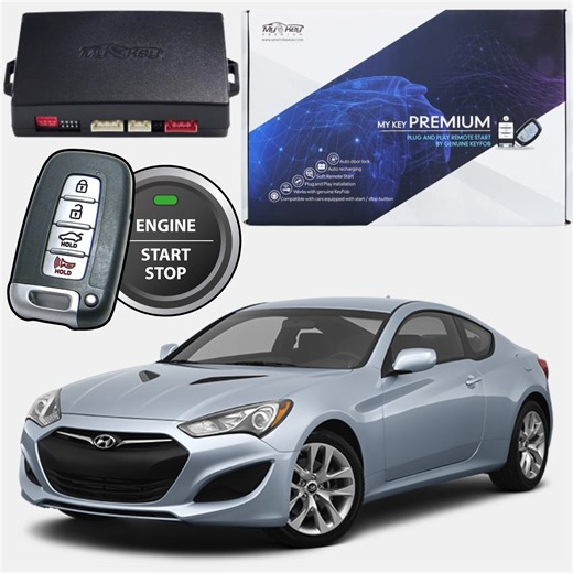 Genesis Coupe (2009-2017 BK1 BK2) Remote Start Kit – Plug & Play | MyKeyPremium | Reviews on Judge.me