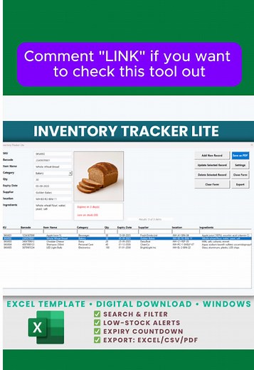 Inventory Tracker Lite: Manage Your Inventory Efficiently
