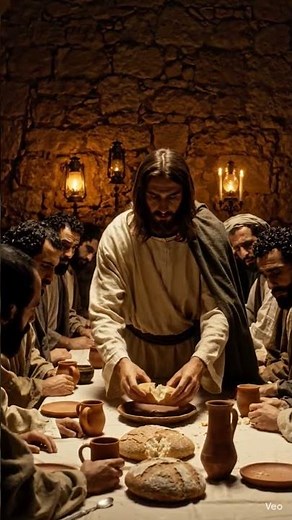 Jesus’ Final Meal with His Disciples 😢 | The Last Supper