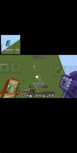 Practicing mace until I became pro🔥🗡️#minecraft #shorts