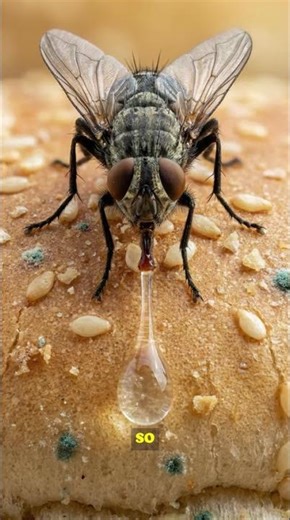 What Happens When a Fly Lands on Your Food? 🤢🍔 #shorts