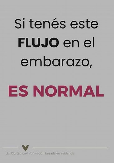 Flujo blanco en el embarazo: ¿es normal?