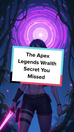 Think you know Wraith? Her true canon backstory is way darker than just phasing. 🕳️ Drop your favorite Legend in the comments so we know who to cover for the next deep dive! 👇 #ApexLegends #ApexLore #WraithApex #GamingLore #ApexLegendsClips #LoreTok #GamingCommunity
