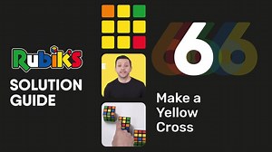 It's time to learn The Yellow Cross ! Follow along with our BRAND NEW solution guides here: https://www.rubiks.com/en-us/solve-it Visit our website: https://www.rubiks.com/en-us/ You can get your own Rubik's Cube from our shop here: https://bit.ly/3aHmMpV | Rubik's