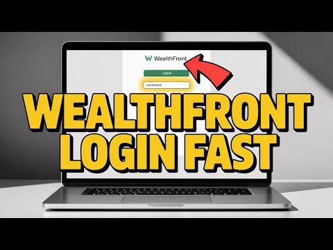 How to login to Wealthfront account - Fast Access