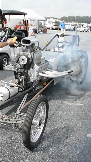 FIRE IN THE HOLE! Blown and Injected Front Engine Dragster