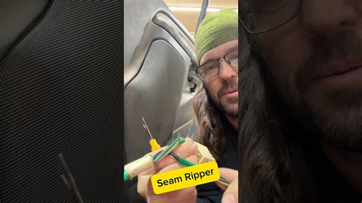 I can't believe what a seam ripper does!