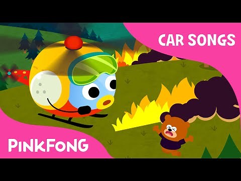 Helicopter | Car Songs | PINKFONG Songs for Children