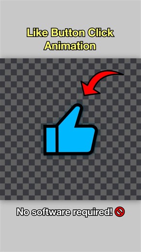Like Button Click Animation Tutorial