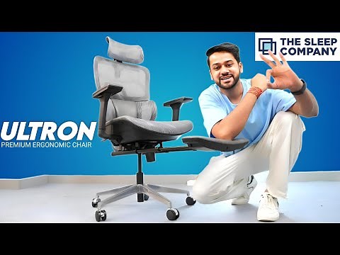 The Sleep Company ULTRON Ergonomic Office Chair Review – Best Premium Chair for Long Working Hours?